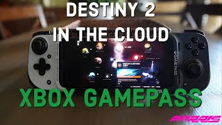 Destiny 2 In The Cloud via Xbox Gamepass
