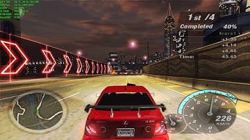 Need for Speed Underground 2 Walkthrough Part 102 - "Sponsored Sprint"