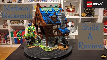 Lego Medieval Blacksmith Set 21325 Build & Review | Billy Builds