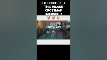 I THOUGHT I HIT AN INSANE CROSSMAP TRICKSHOT #MW3 #trickshot #shorts #sniper