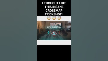 I THOUGHT I HIT AN INSANE CROSSMAP TRICKSHOT #MW3 #trickshot #shorts #sniper