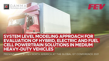 System Level Modeling Approach for Evaluation of Hybrid, Electric and Fuel Cell Powertrain...| FEV
