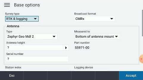 Creating Survey Style for GPS