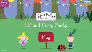 Ben & Holly: ELF AND FAIRY PARTY Free Kids Game screenshot 4