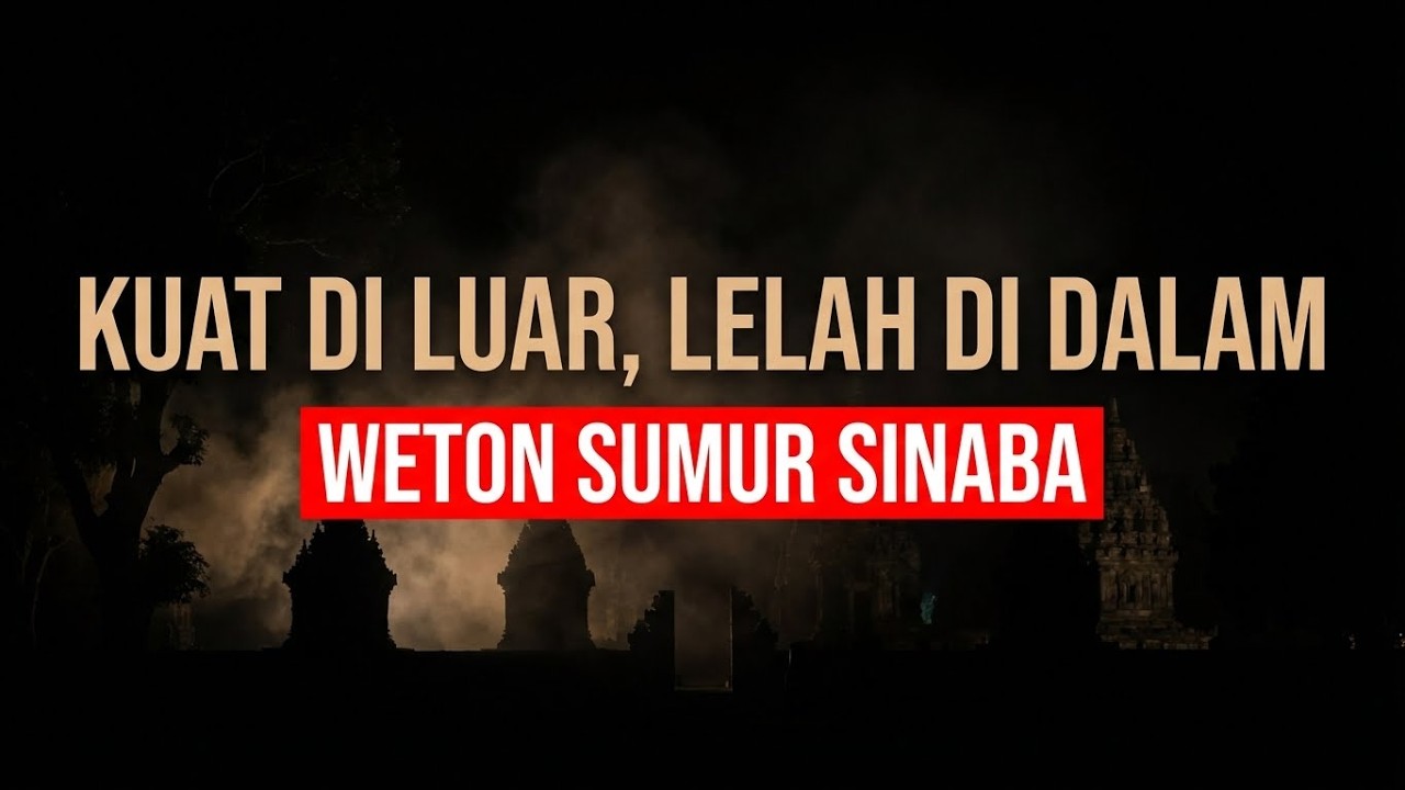 MENGENAL WETON SUMUR SINABA : SOSOK TEMPAT ORANG MENGELUH, TAPI SERING LUPA ATAS KEBAHAGIAAN SENDIRI
