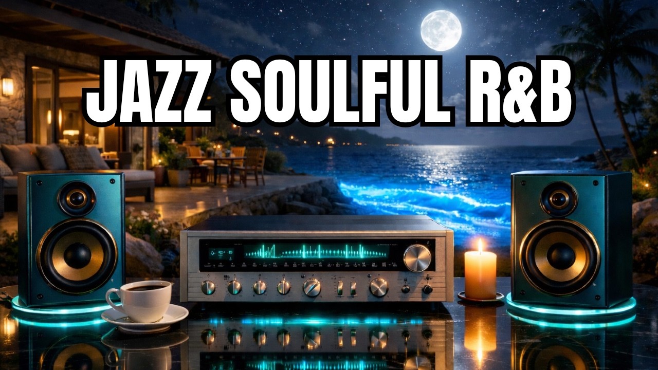 1 Hour Smooth Jazz Soulful R&B 💚 For Deep Sleep, Study Focus & Prayer Relaxation Music