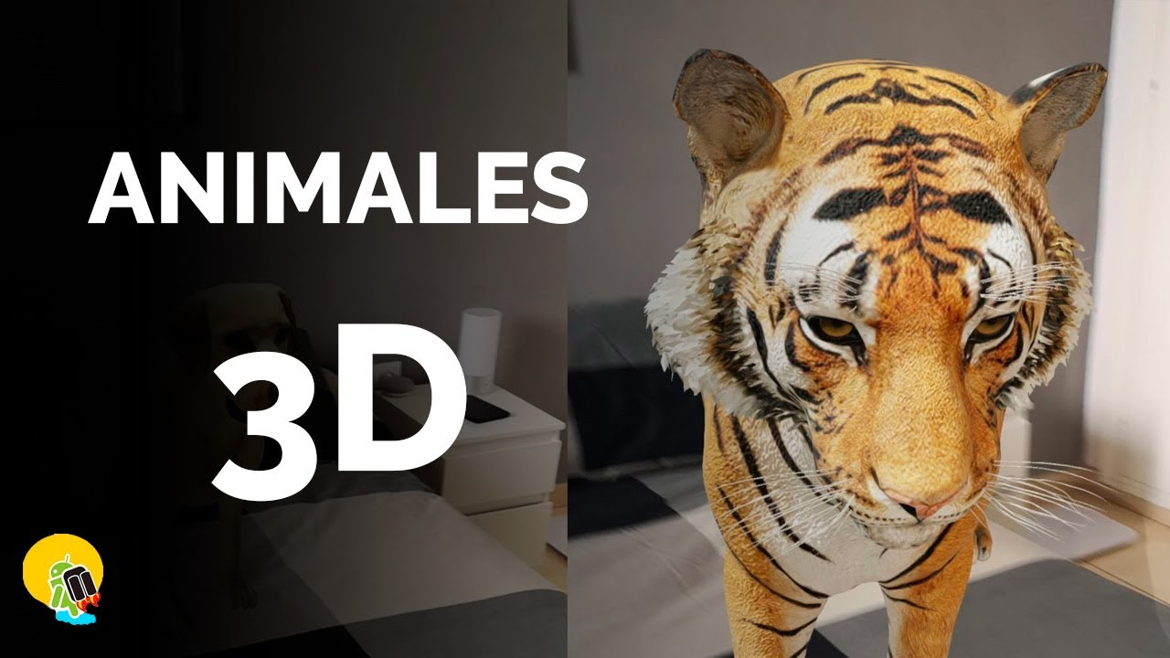 Animales 3D de Google: un tigre, un oso o una jirafa , un zoo en en