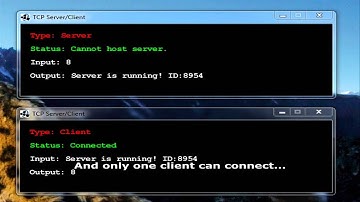 TCP Server/Client Test