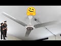 Ceiling fan falling down full completion   q q edition 