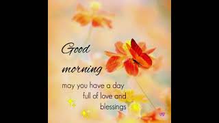 Beautiful Good Morning Gif Animated WhatsApp Status with Music 🎶| Good Morning Wallpaper with Quote