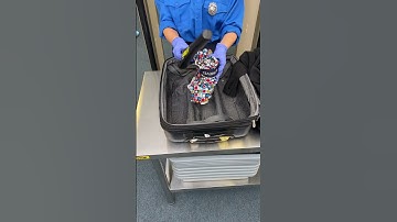 Tsa look through suspicious package  #Shorts