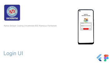 Belajar Flutter - #1 Membuat Login Form