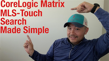 How to use CoreLogic Matrix MLS-Touch app Quick Search