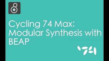 Cycling 74 Max Modular Synthesis with BEAP - Generative Melodies