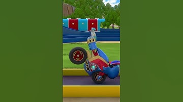 The AMAZING Steel Awesome! ⚡️ Motorcycle Cartoon | Ricky Zoom #shorts