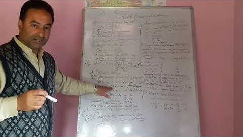 Types of Frequency Distribution  (Class 11th Economics)