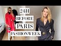 24 Hrs Before Paris Fashion Week | What I Eat, Skincare, My Makeup, & Fashion I Pack | Sanne Vloet