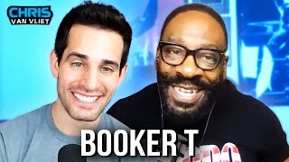 Booker T on the supermarket brawl, Bad Bunny, Spinaroonies, The Rock stealing catch phrases