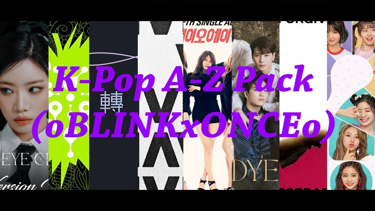 Clone Hero] K-Pops A-Z Pack #1 by oBLINKxONCEo - YouTube