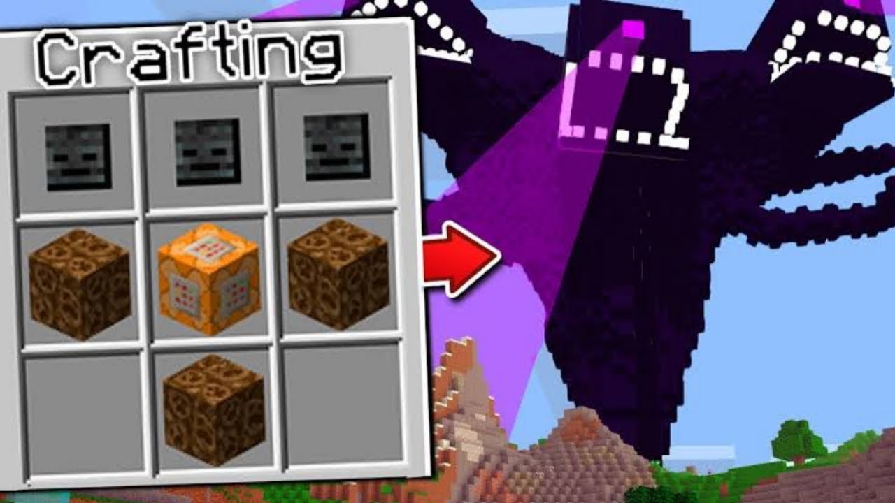 How to make Wither Storm in Minecraft  1.14 ,1.15 , 1.16 , 1.17, 1.18