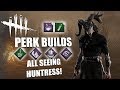 ALL SEEING HUNTRESS! | Dead By Daylight THE HUNTRESS PERK BUILDS