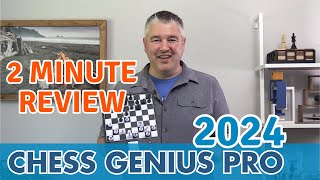 ChessGenius Pro 2024 - 2 Minute Review of Electronic Chess Computer by Millennium screenshot 2