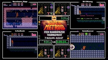 Southern_Kipp vs Di10Kong (G2), InNoRush vs NeisRosver (G2). SM Randomizer Tournament 2017