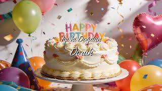 🎉 İyi Ki Doğdun Doruk 🎂 Pop Doğum Günü Şarkısı 🎵
