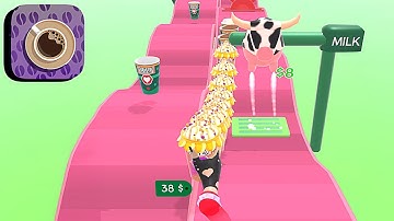 Coffee Stack ​- All Levels Gameplay Android,ios (Levels 371-473)