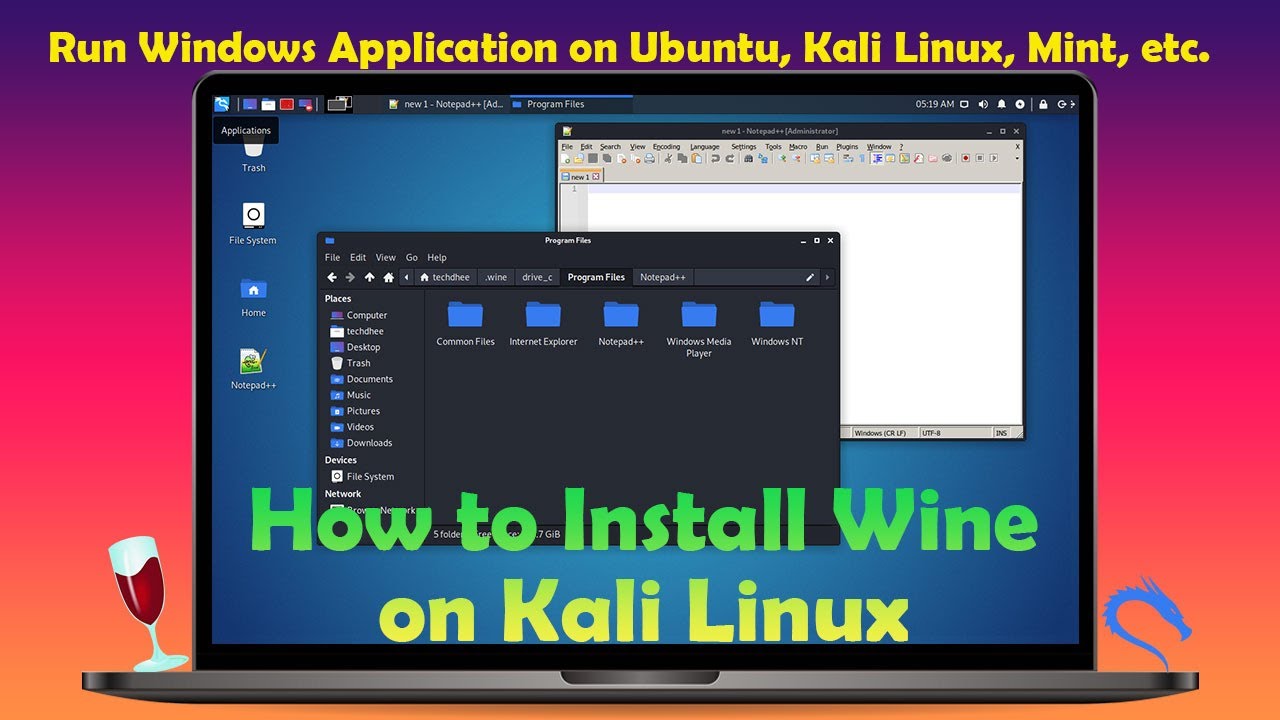 How To Install Wine 🍷 On Kali Linux | Kali Linux 2021.1