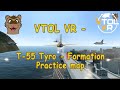 T 55  formation practice map