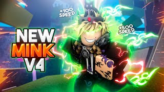 🐇Using Mink V4 Awakening Maximum Potential!! (Blox Fruits)