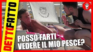 Posso farti vedere il mio pesce? - DETTO FATTO (IN SPIAGGIA) EP.16 - theShow