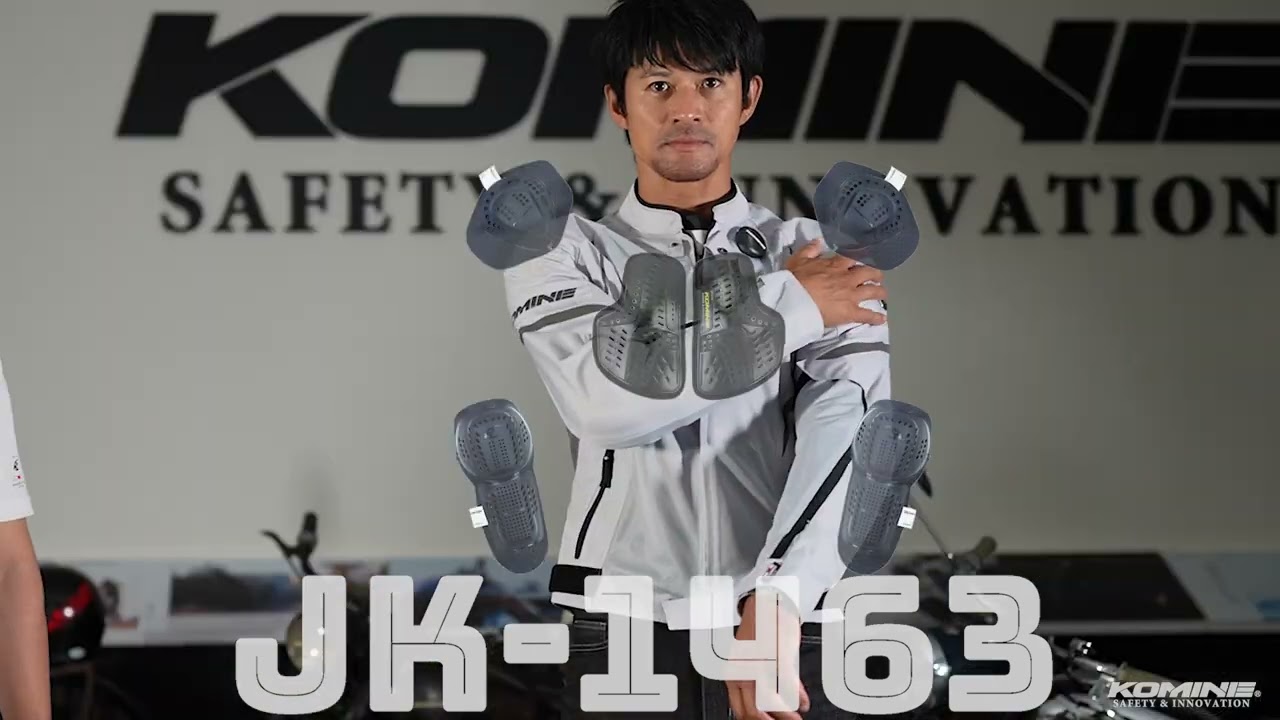コミネ公式】JK-1463 プロテクトハーフメッシュジャケット | KOMINE