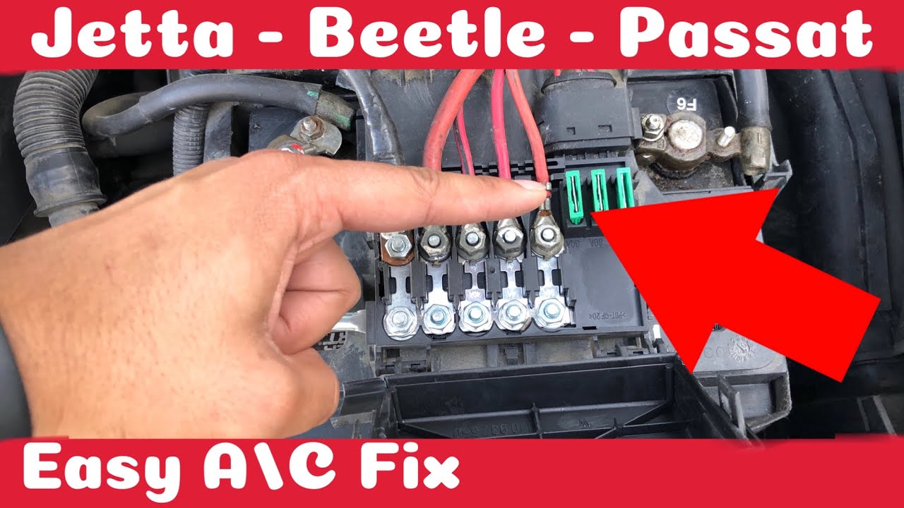 How To Fix A/C on a Jetta Beetle and Passat
