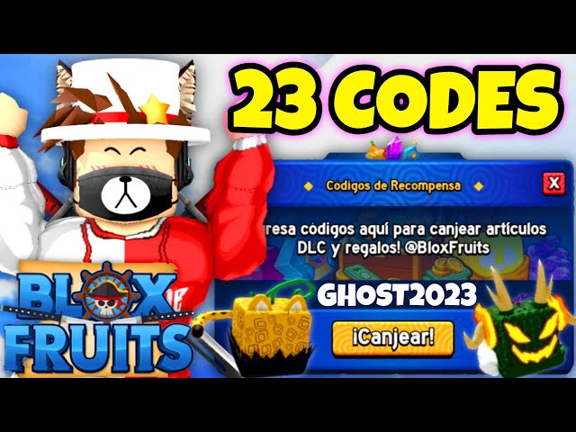 20 CODIGOS DE BLOX FRUITS CODES ROBLOX *NOVIEMBRE 2022* 