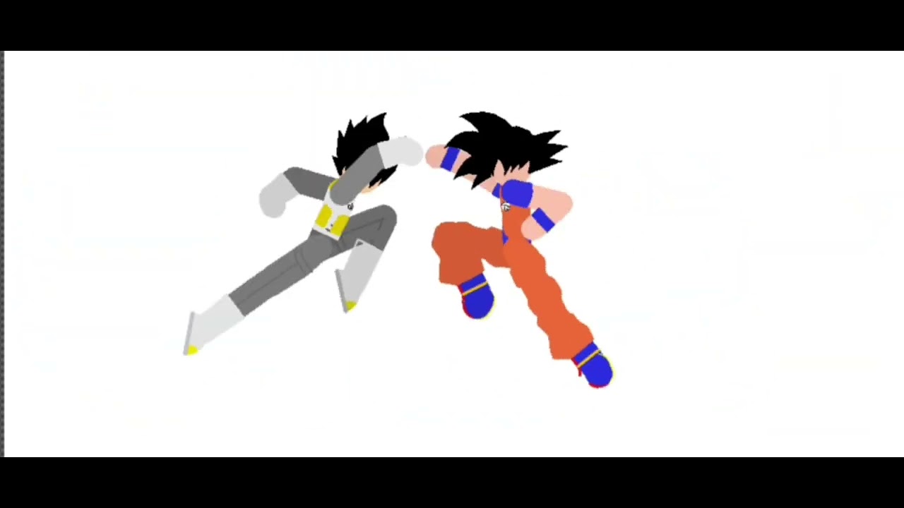 Goku Vs. Vegeta - Desenho de thedixon__ - Gartic