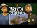 AMERICAN RAPPER REACTS TO -Nasty C - Crazy Crazy