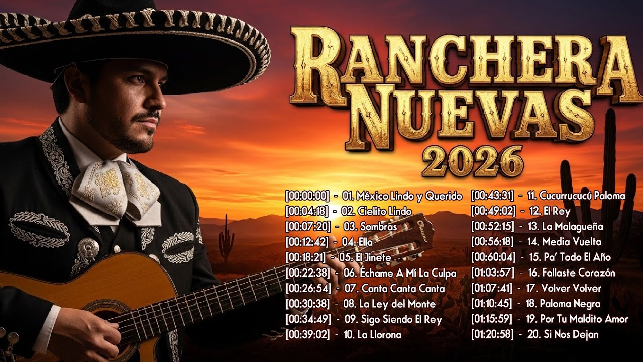 Rancheras De Despecho 2026 🥀 Mix Regional Mexicano 🍺 Para Los Adoloridos ❮Puras Oro❯