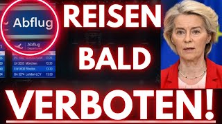 Notfall Eu Will Reise-Einschränkung Einführen