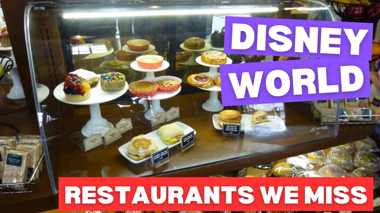Disney World's Old-School Dining Spots We Still Miss - Volume 1