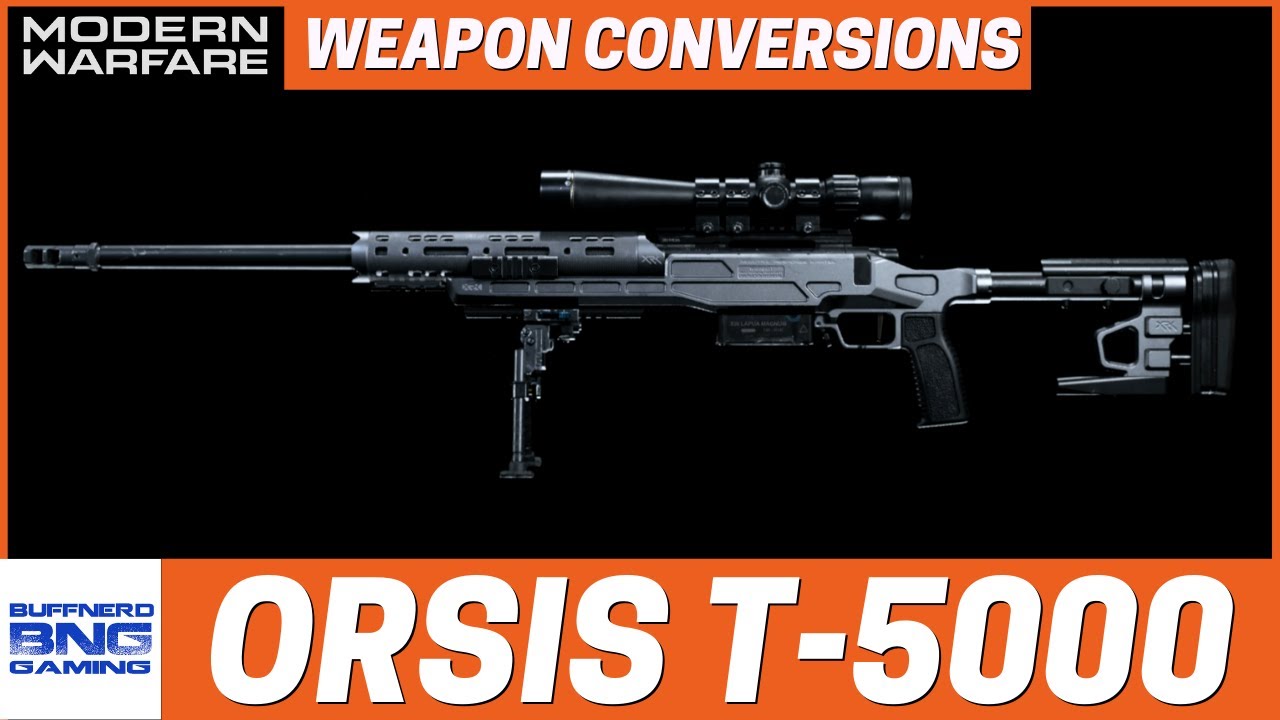 Orsis T-5000, Contractwars Wiki
