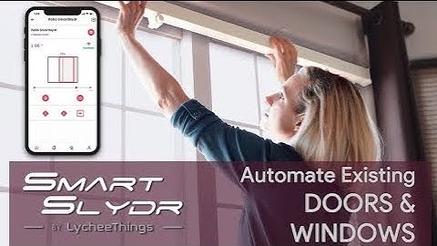 SmartSlydr - Automate any Sliding Door or Window Let in the fresh air, let out the dog