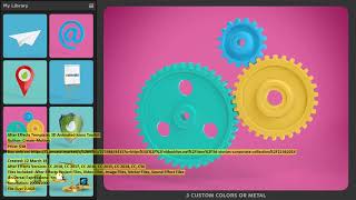 3D Animated Icons Toolkit | After Effects Template | VideoHive 21562016