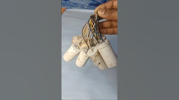 10 fan capacitor vs high voltage generator experiment #experiment #electrical #electronic