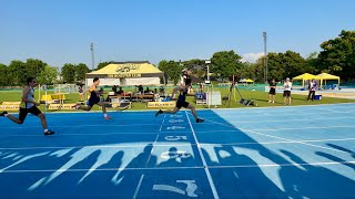 2024-4-6 IASAS Track & Field @ ISB: 100m Sprint Final - TAS’ Devin Chang Defended IASAS Title!