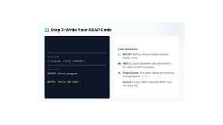 Session 2: SAP ABAP Training - SAP GUI Basics & First ABAP Program
