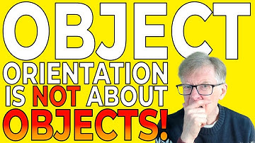 Object Orientation is NOT about Objects. The Secret Most Programmers Don