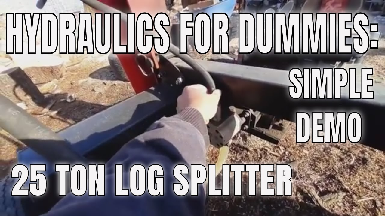 How To Plumb A Hydraulic Log Splitter