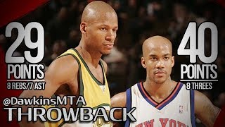 Stephon Marbury vs Ray Allen SHOOTOUT 2007.03.06 - Allen With 29 , Marbury With 40!